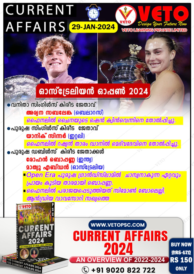 CURRENT AFFAIRS